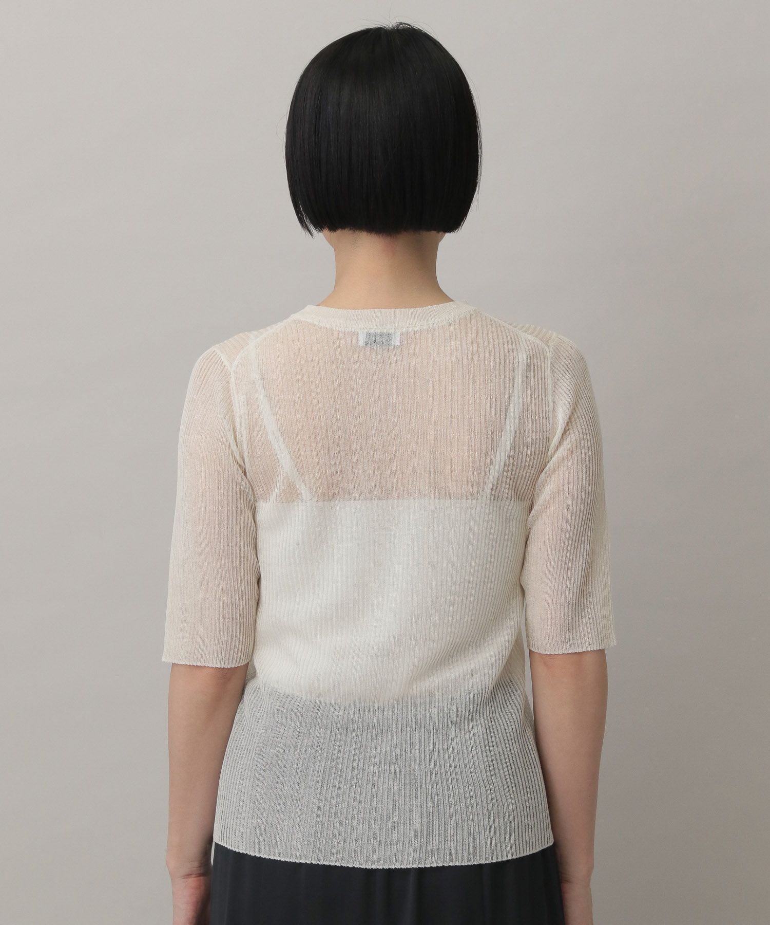 A part by 「シアーリブニットTEE」|ニット・セーター|