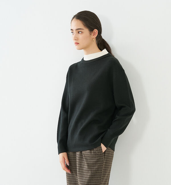 collex「重ね着風ニットプルオーバー」|ニット・セーター|