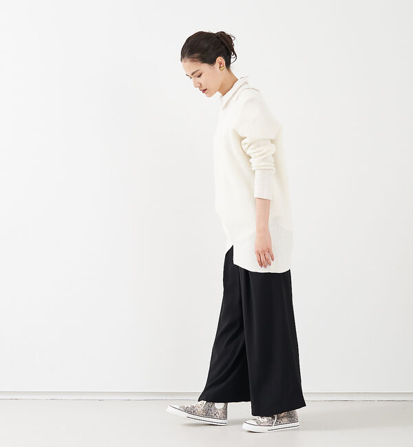 qualite「ブークレーリブニットプルオーバー」|ニット・セーター|