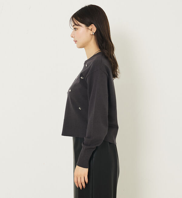 abahouse mavie「ビジューニット」|ニット・セーター|