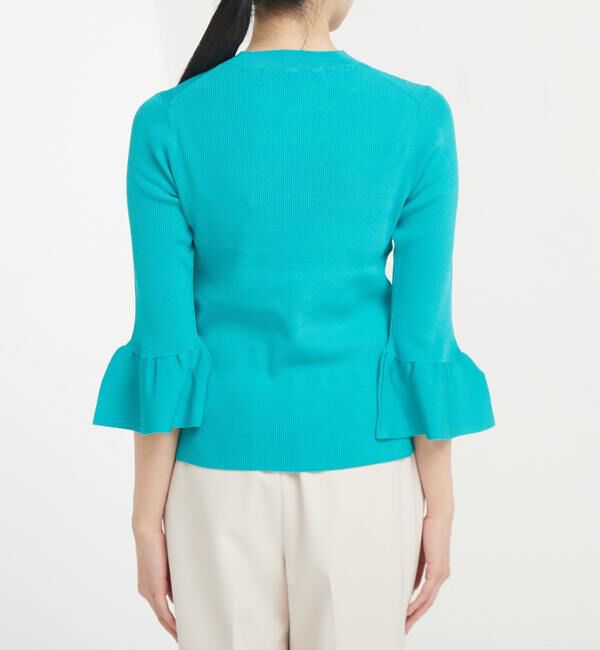 TIARA「ベルスリーブリブニット」|ニット・セーター|