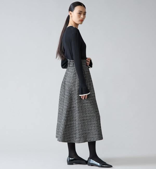 TIARA「ハイネックリブニット」|ニット・セーター|