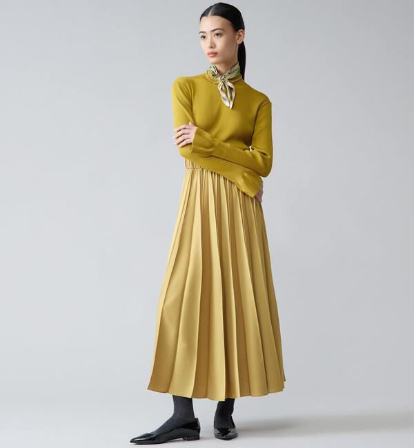 TIARA「ハイネックリブニット」|ニット・セーター|