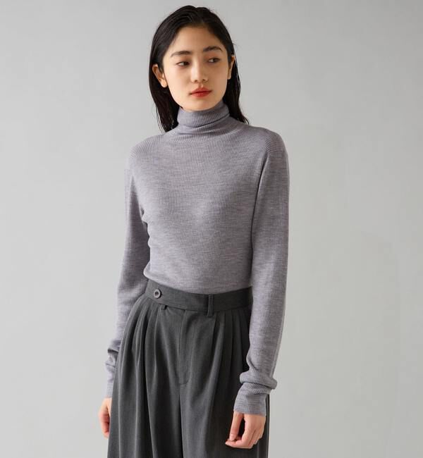 TIARA「ハイゲージリブニット」|ニット・セーター|