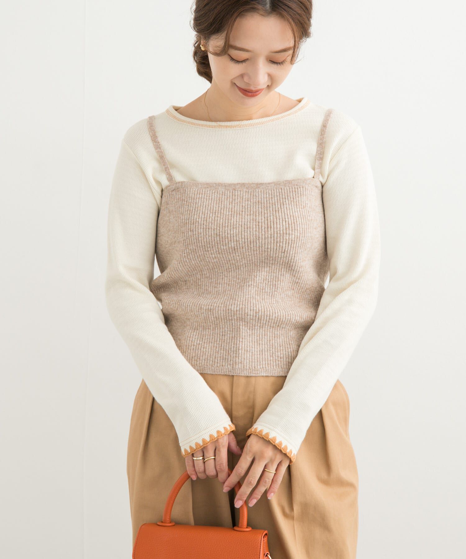 URBAN RESEARCH DOORS「リブニットビスチェ」|その他|