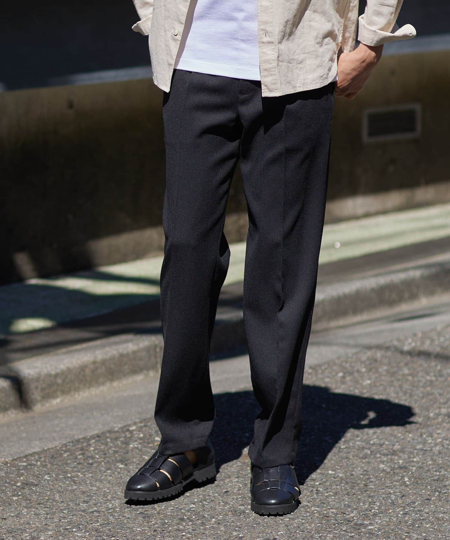 URBAN RESEARCH ROSSO「『WEB限定』『セットアップ対応』パナマ風ストレートパンツ」|その他|