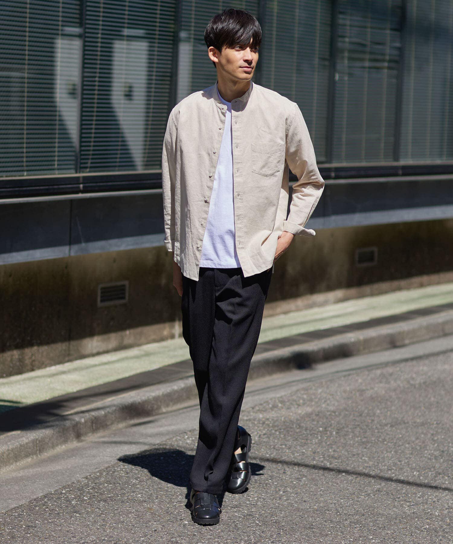 URBAN RESEARCH ROSSO「『WEB限定』『セットアップ対応』パナマ風ストレートパンツ」|その他|