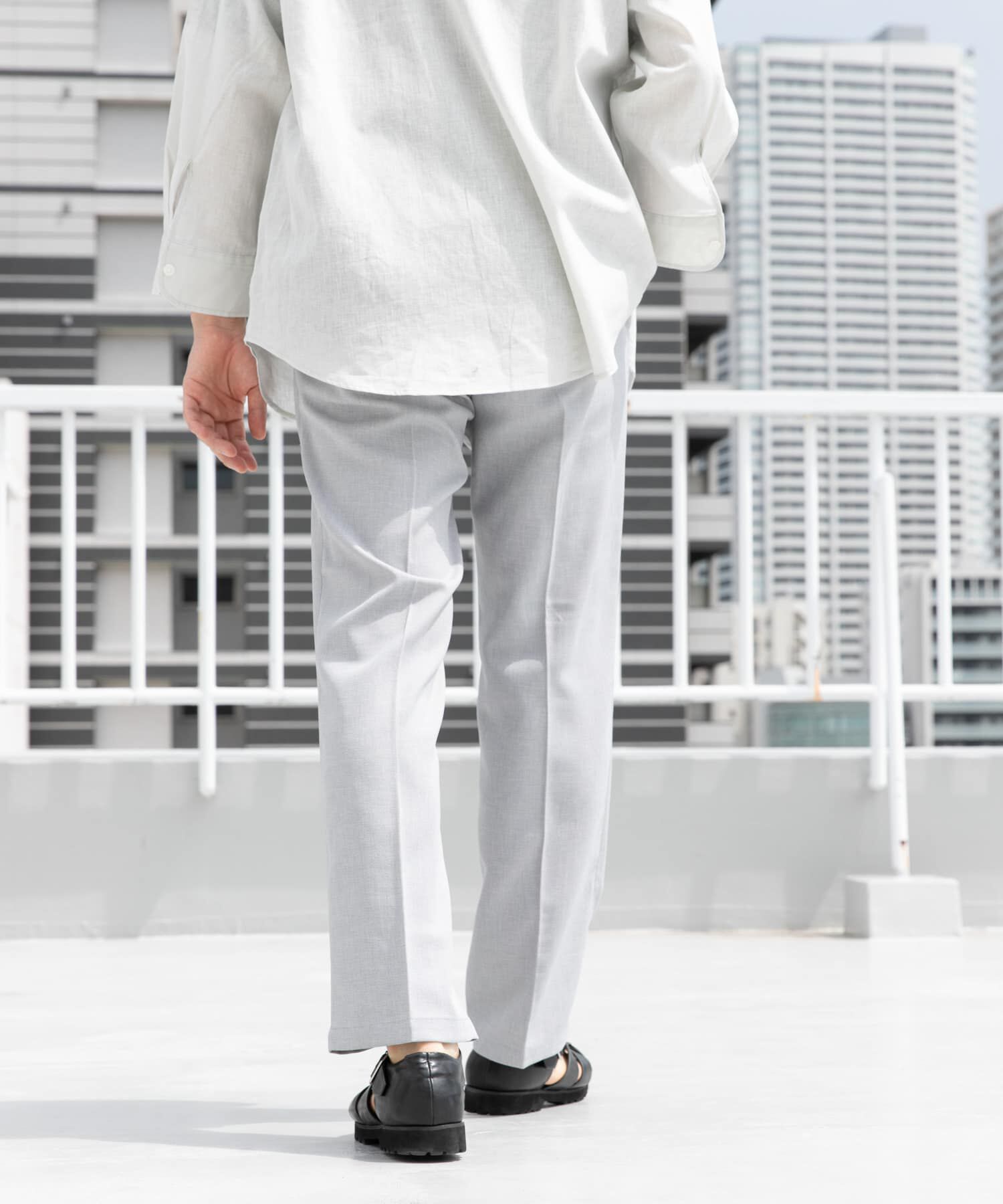 URBAN RESEARCH ROSSO「『WEB限定』『セットアップ対応』パナマ風ストレートパンツ」|その他|