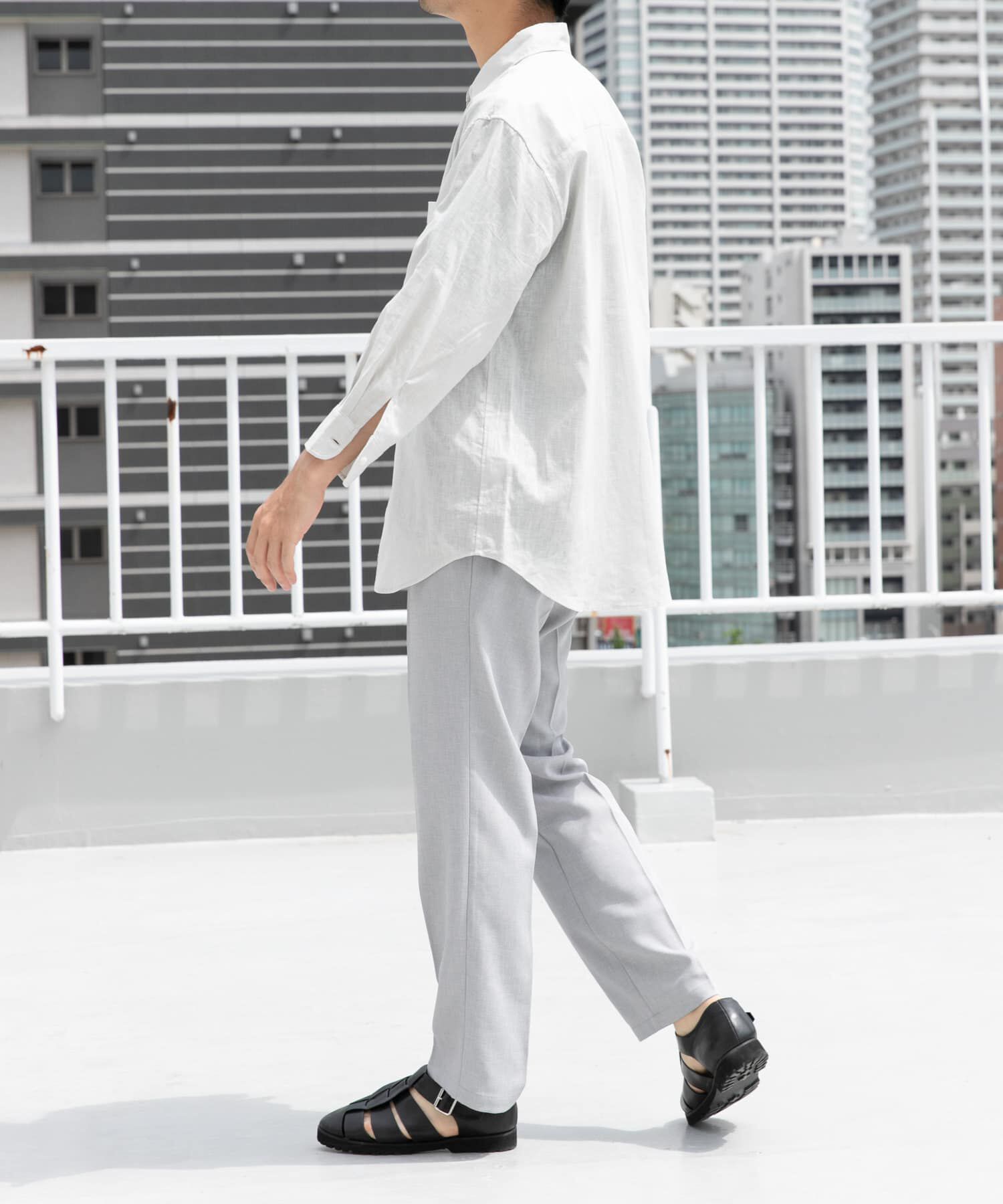 URBAN RESEARCH ROSSO「『WEB限定』『セットアップ対応』パナマ風ストレートパンツ」|その他|