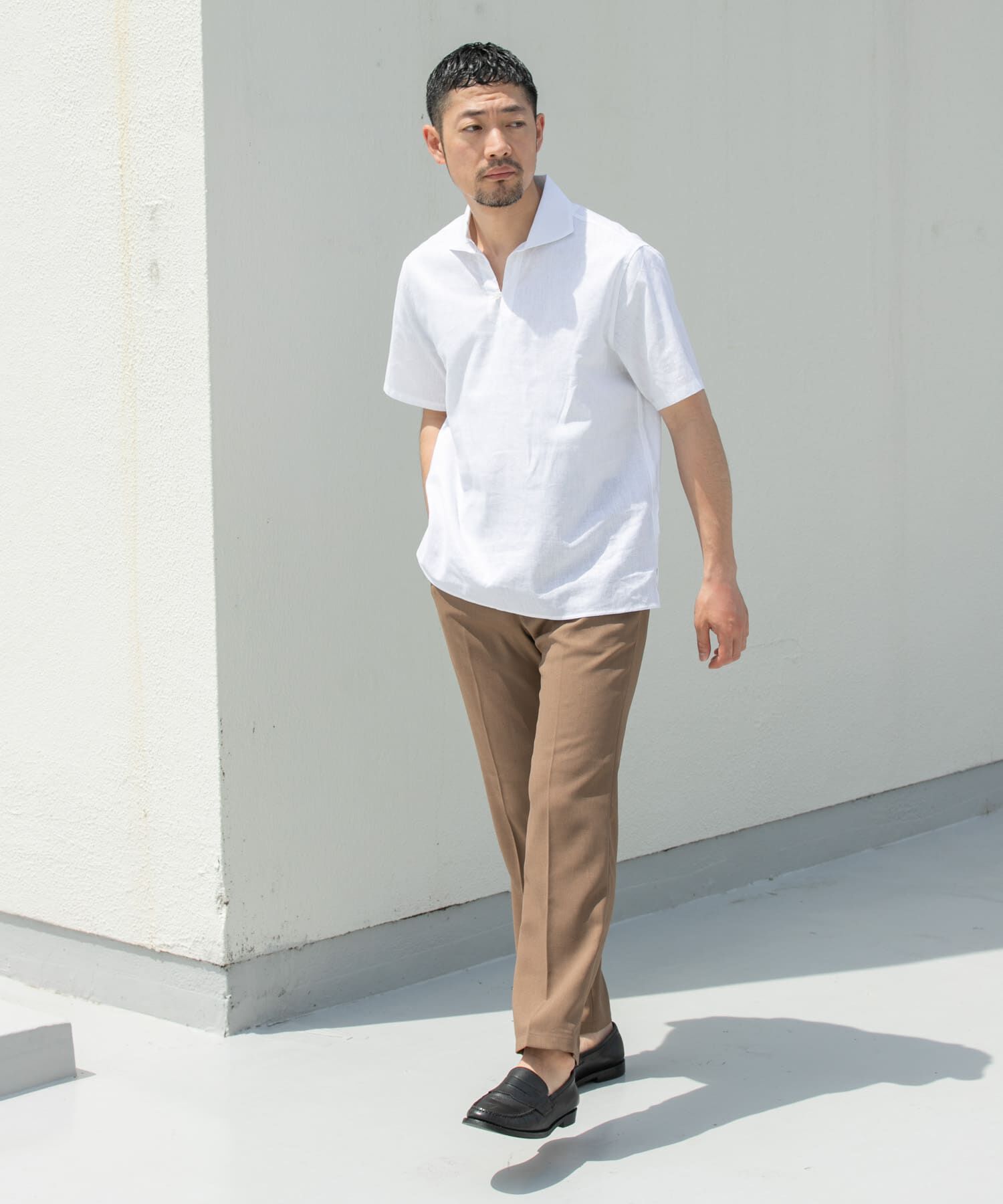 URBAN RESEARCH ROSSO「『WEB限定』『セットアップ対応』パナマ風ストレートパンツ」|その他|