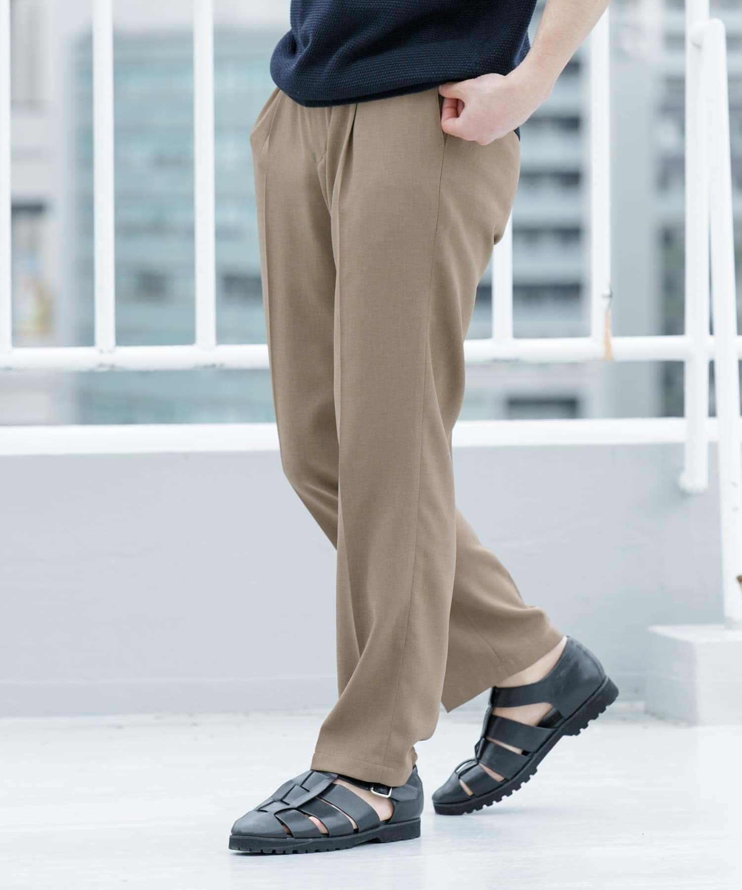 URBAN RESEARCH ROSSO「『WEB限定』『セットアップ対応』パナマ風ストレートパンツ」|その他|