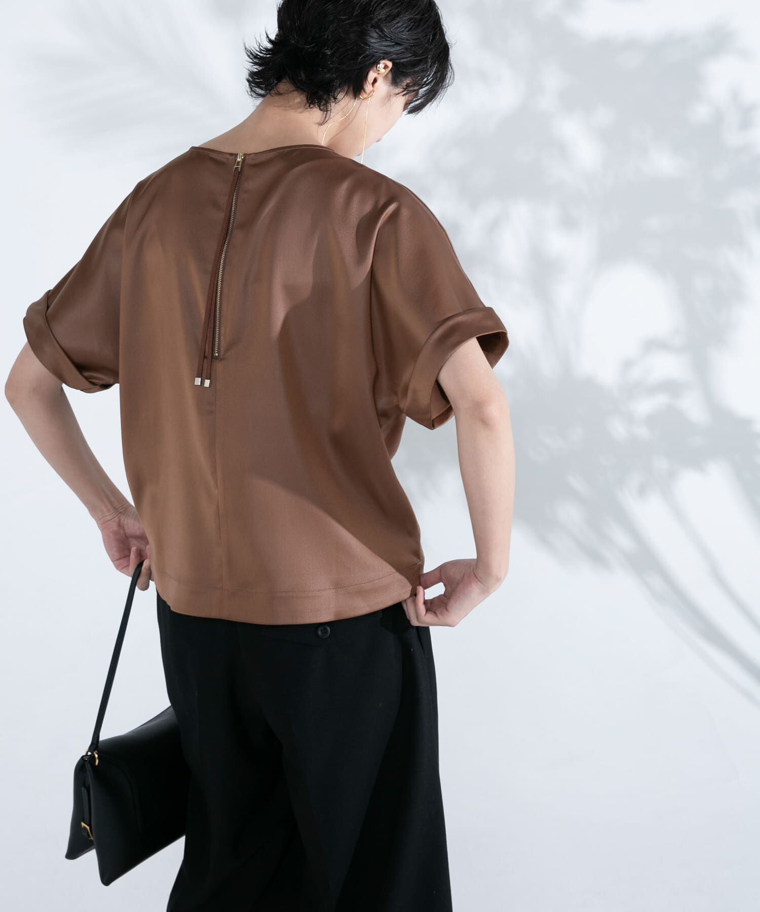 URBAN RESEARCH ROSSO「『WEB/一部店舗限定』ウォッシャブルポケットデザインシャツブラウス」|シャツ・ブラウス|