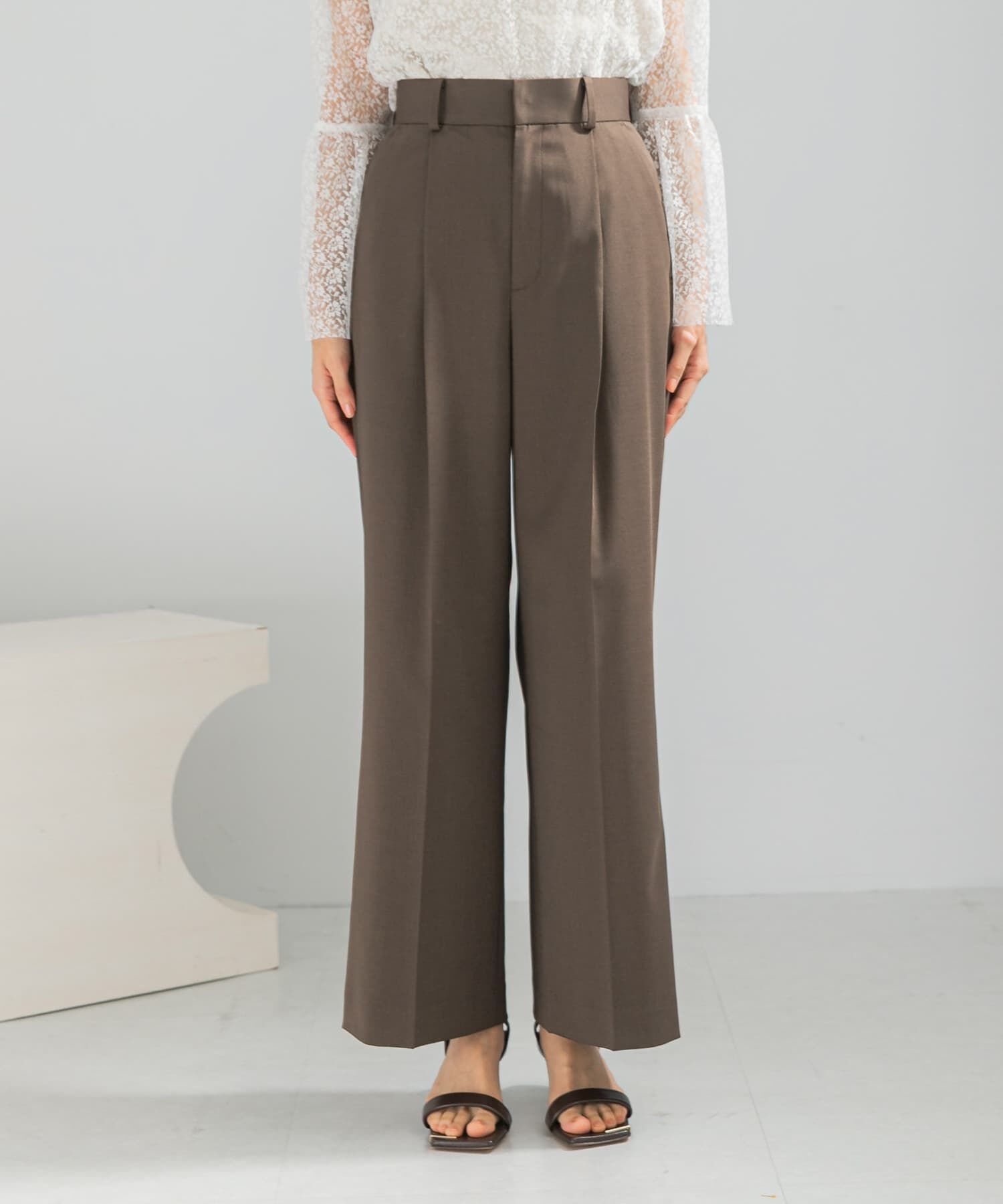 URBAN RESEARCH ROSSO「防シワハイウエストワイドスラックス」|その他|