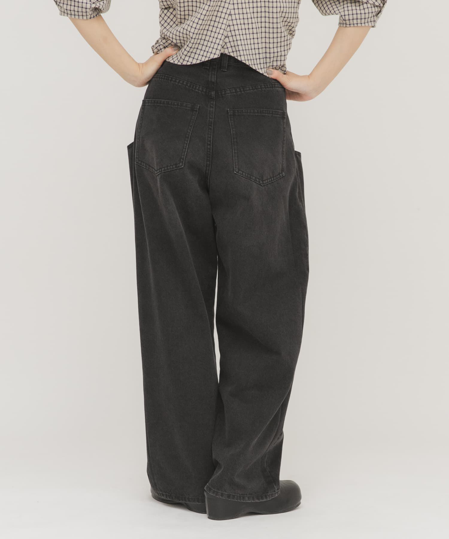  「『3サイズ展開』BIGポケットデザインデニム」|デニム|