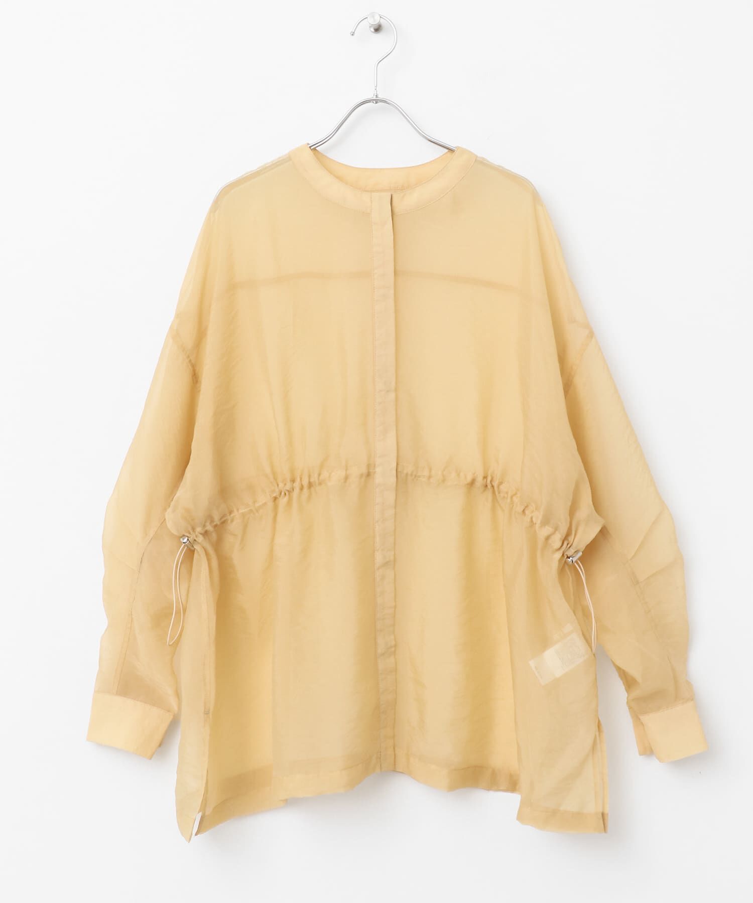  「シアードロストカラーレスシャツ」|シャツ・ブラウス|