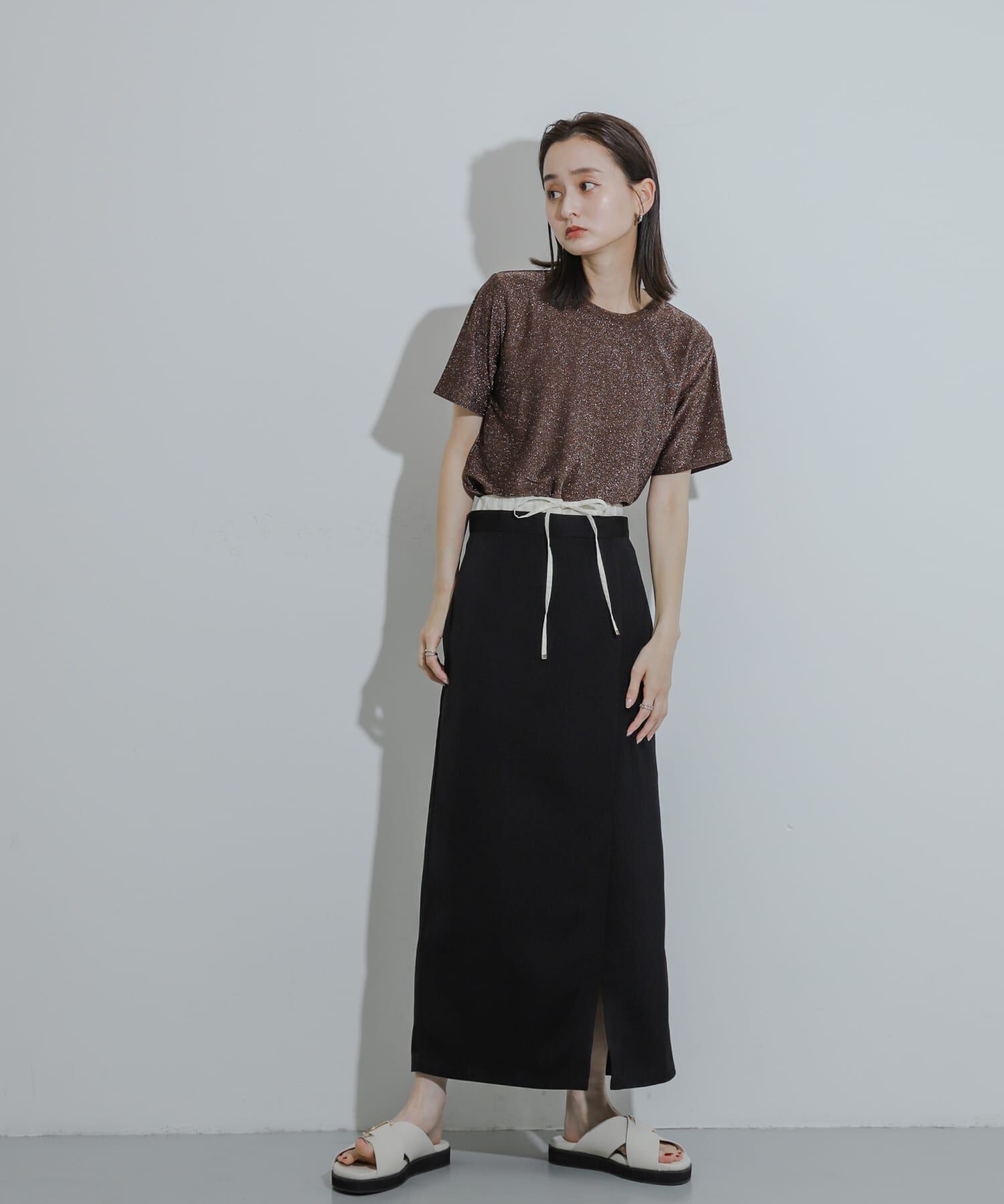 SENSE OF PLACE by URBAN RESEARCH「ドロストデザインタイトスカート」|スカート|