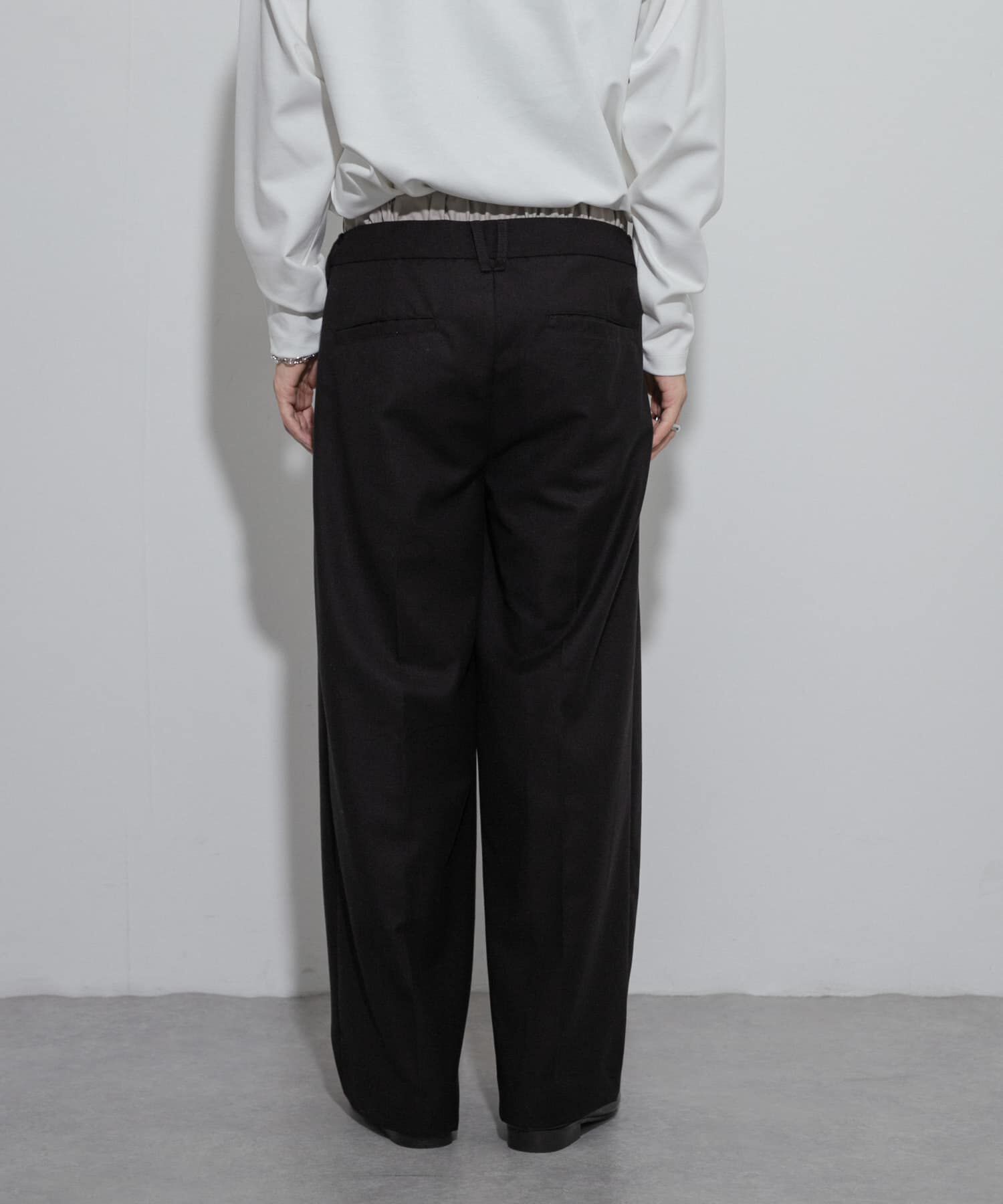 SENSE OF PLACE by URBAN RESEARCH「ウールライクフェイクレイヤードスラックス」|その他|