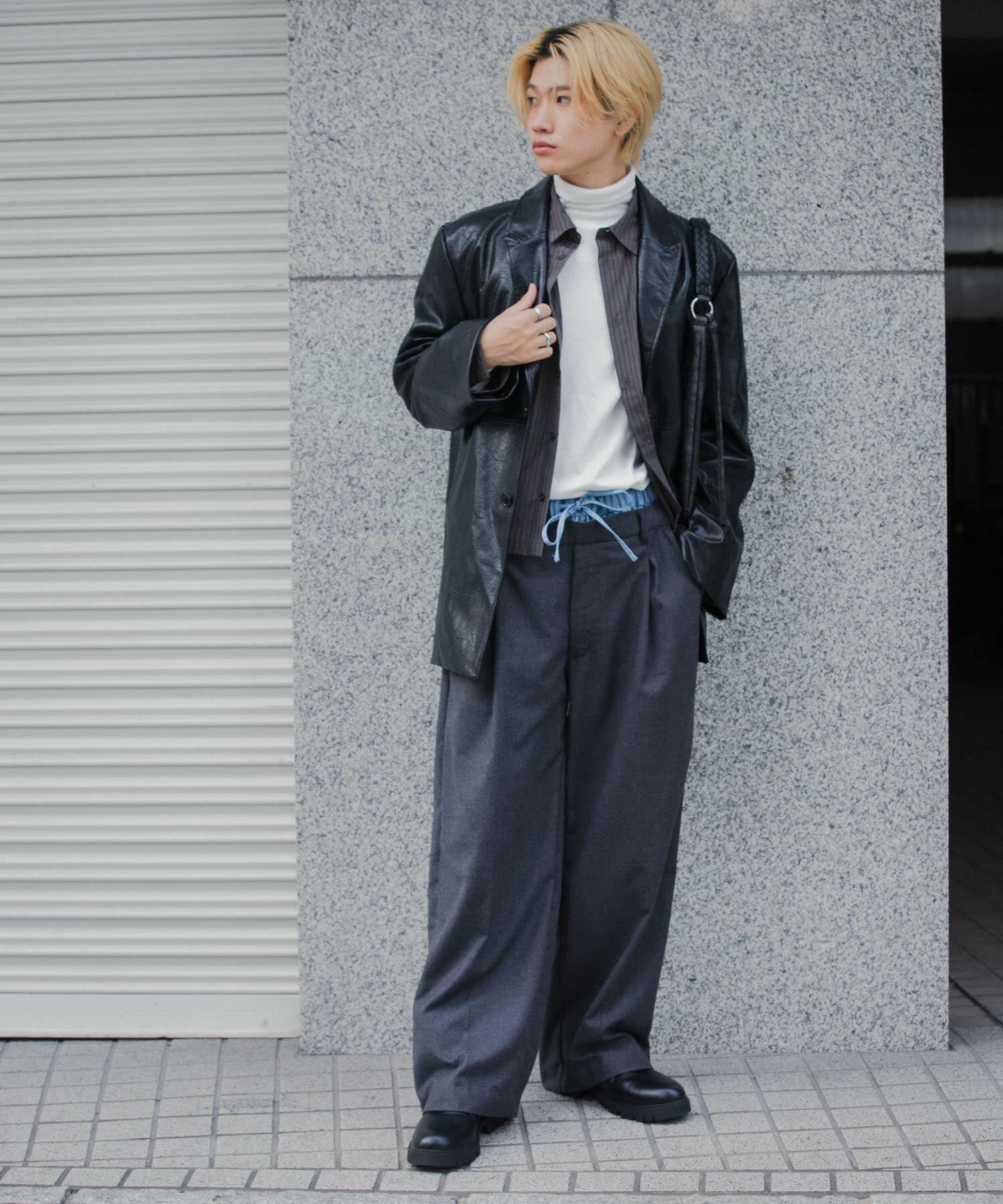 SENSE OF PLACE by URBAN RESEARCH「ウールライクフェイクレイヤードスラックス」|その他|