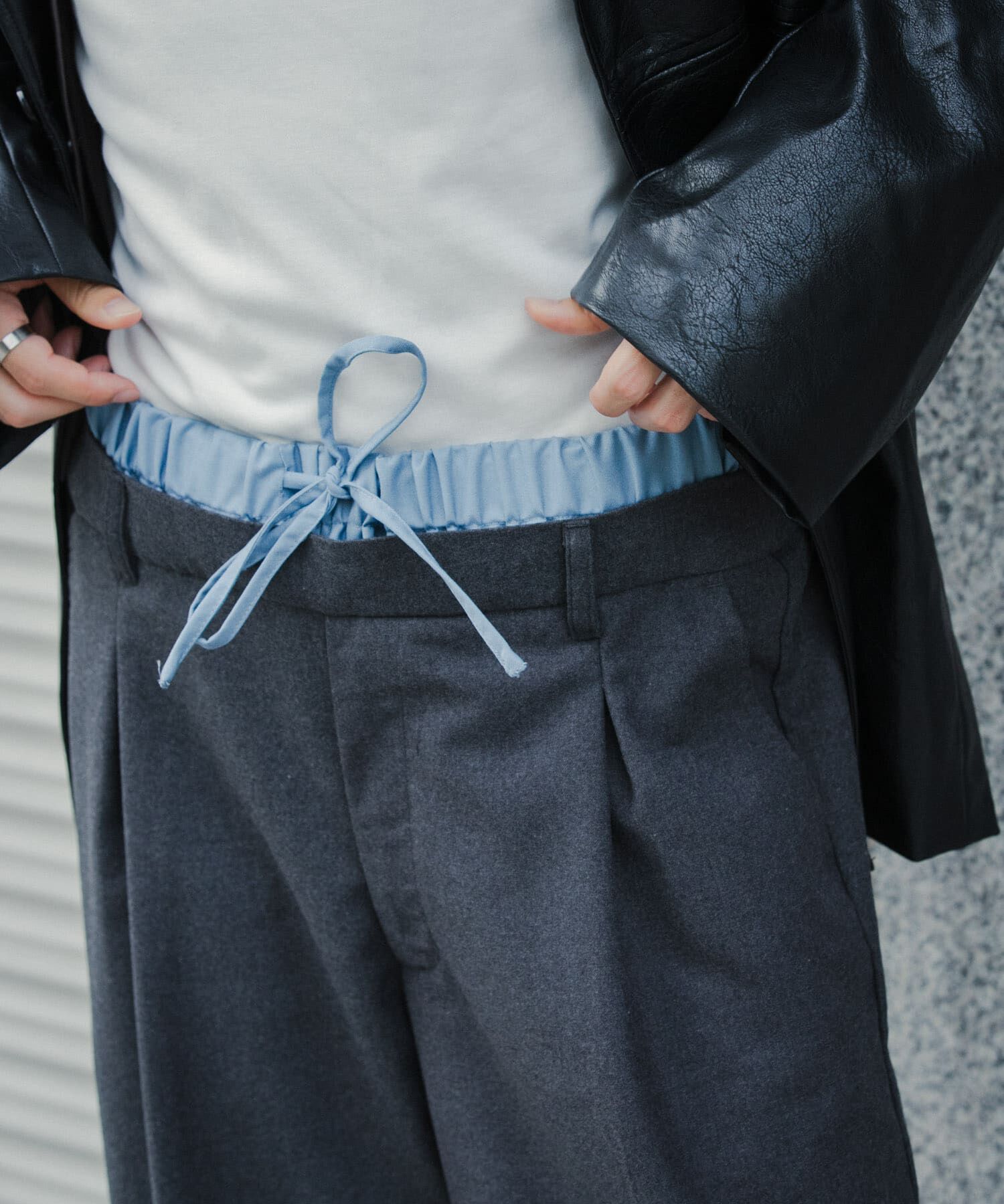 SENSE OF PLACE by URBAN RESEARCH「ウールライクフェイクレイヤードスラックス」|その他|