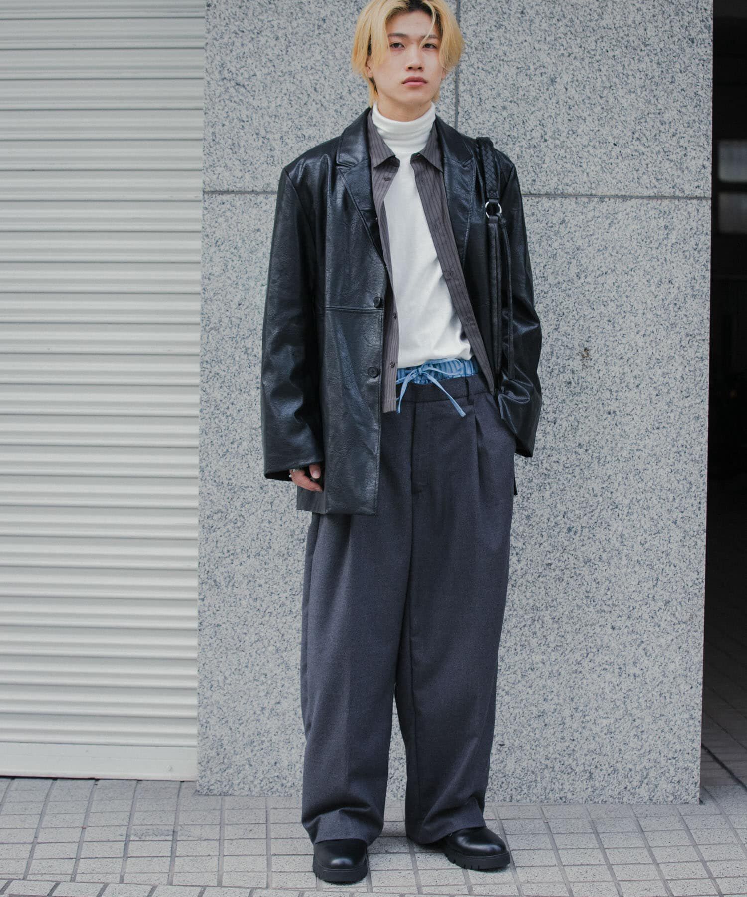 SENSE OF PLACE by URBAN RESEARCH「ウールライクフェイクレイヤードスラックス」|その他|