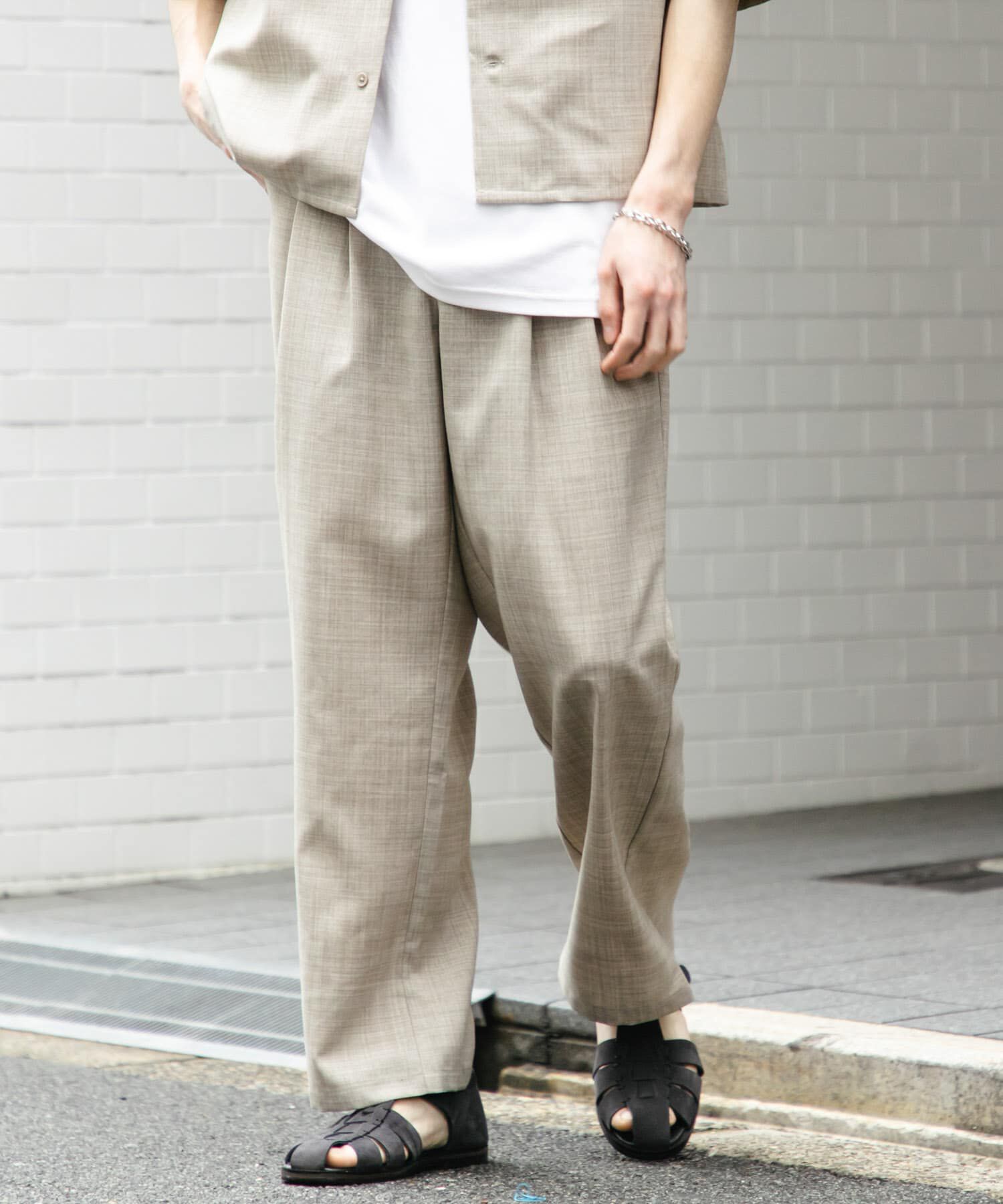 SENSE OF PLACE by URBAN RESEARCH「『ｾｯﾄｱｯﾌﾟ対応』『接触冷感/吸水速乾/ｲｰｼﾞｰｹｱ』ﾘﾈﾝﾗ  」|その他|