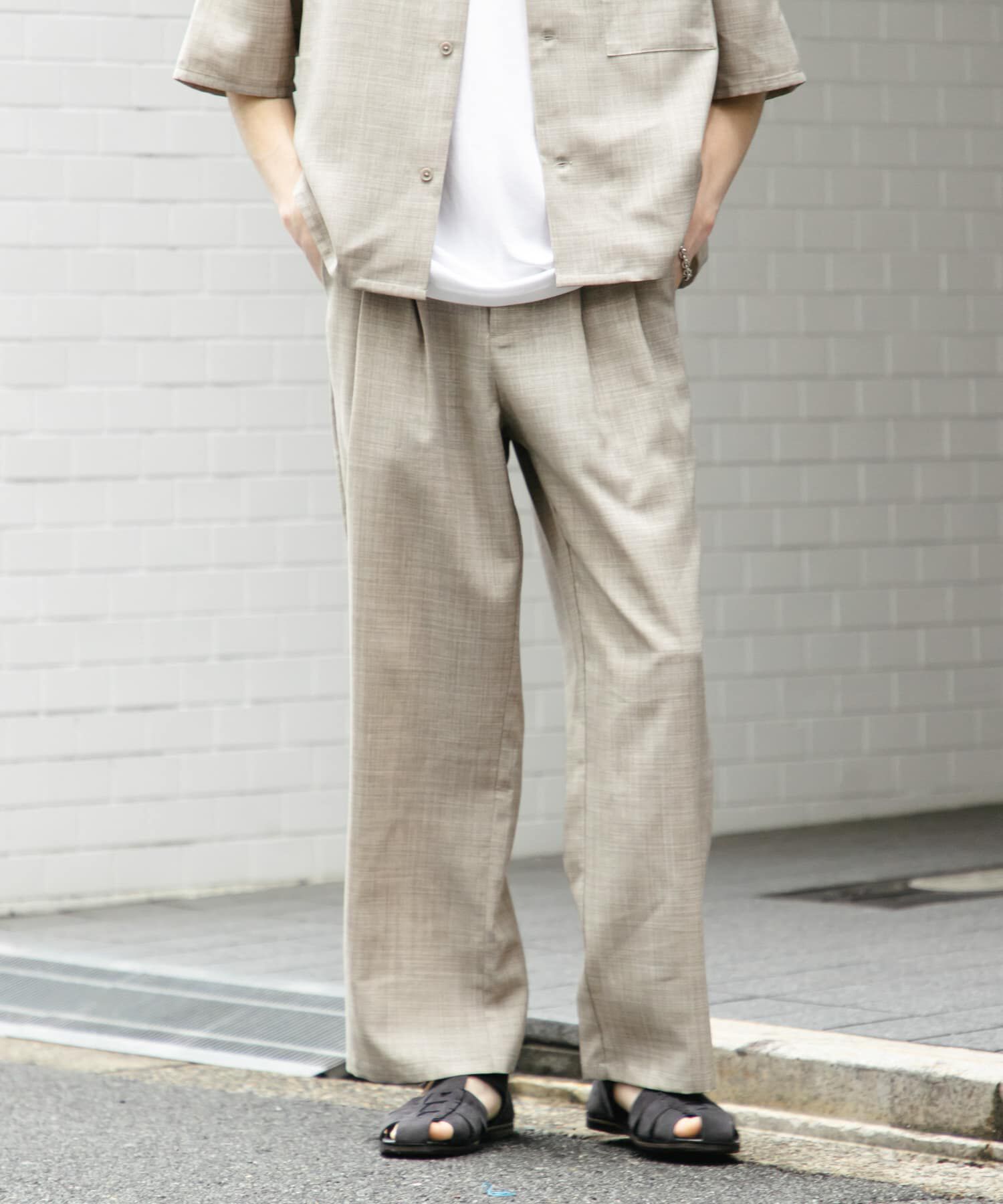 SENSE OF PLACE by URBAN RESEARCH「『ｾｯﾄｱｯﾌﾟ対応』『接触冷感/吸水速乾/ｲｰｼﾞｰｹｱ』ﾘﾈﾝﾗ  」|その他|