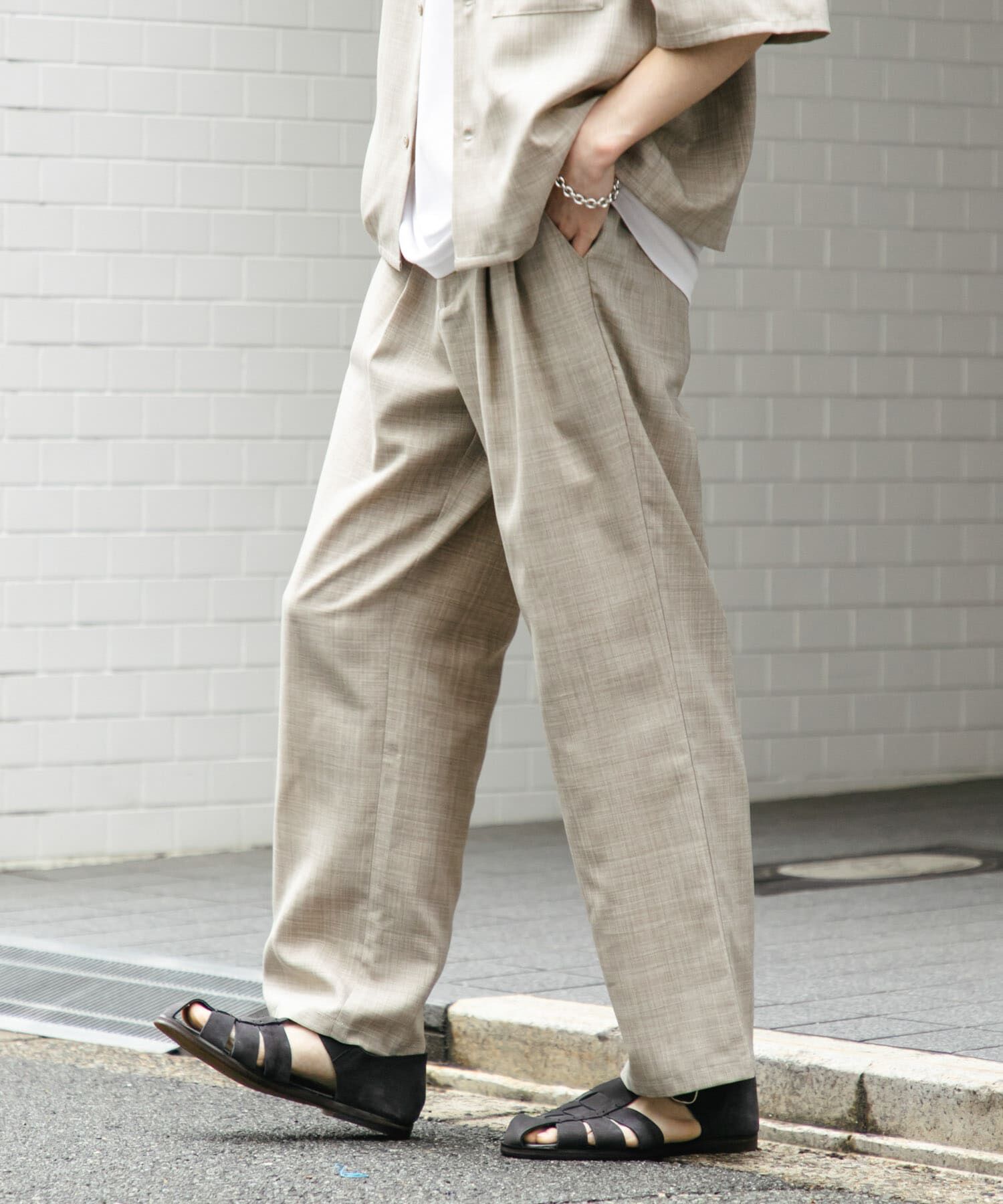 SENSE OF PLACE by URBAN RESEARCH「『ｾｯﾄｱｯﾌﾟ対応』『接触冷感/吸水速乾/ｲｰｼﾞｰｹｱ』ﾘﾈﾝﾗ  」|その他|