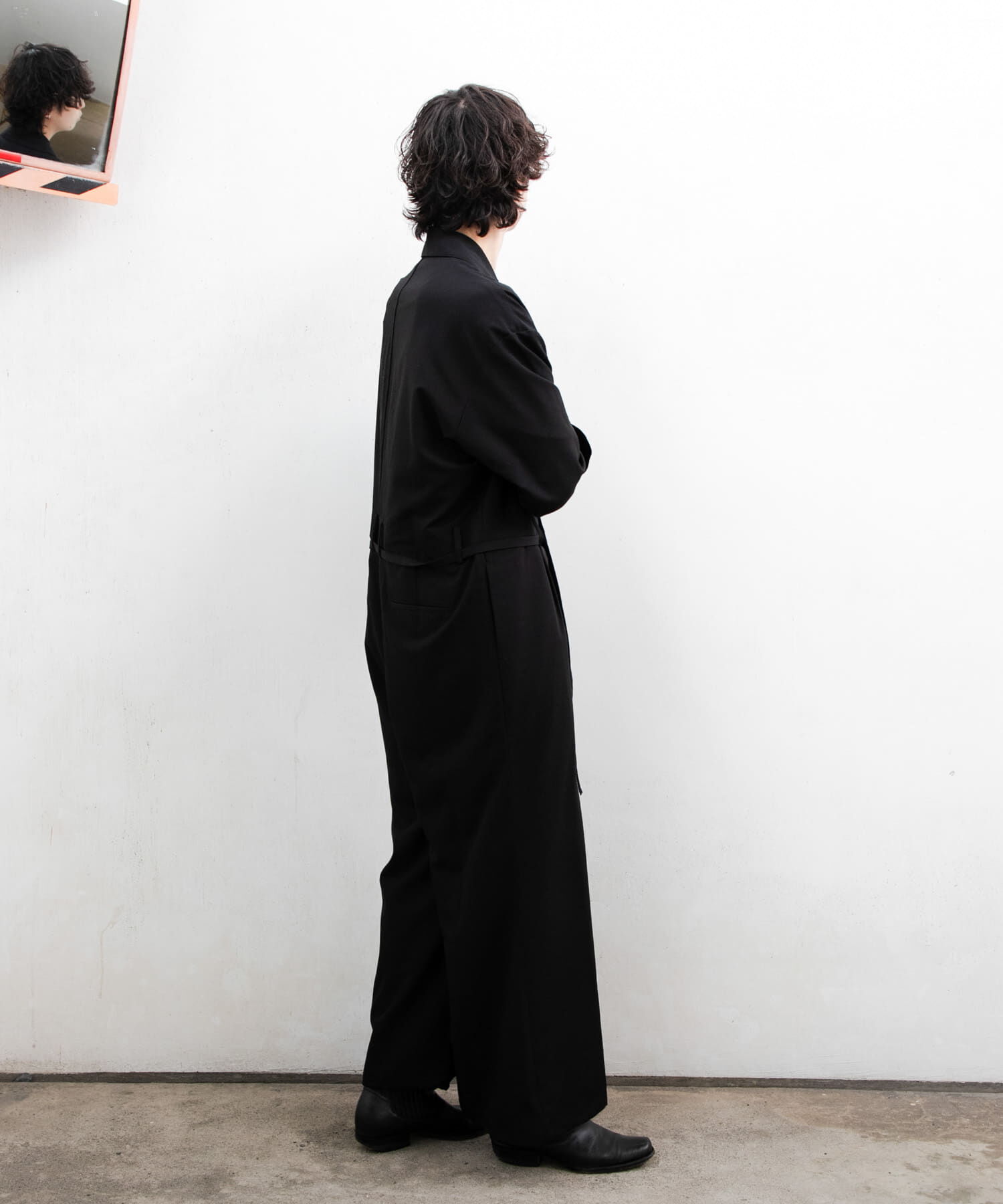 SENSE OF PLACE by URBAN RESEARCH「ベルトテッドジャンプスーツ」|オールインワン|