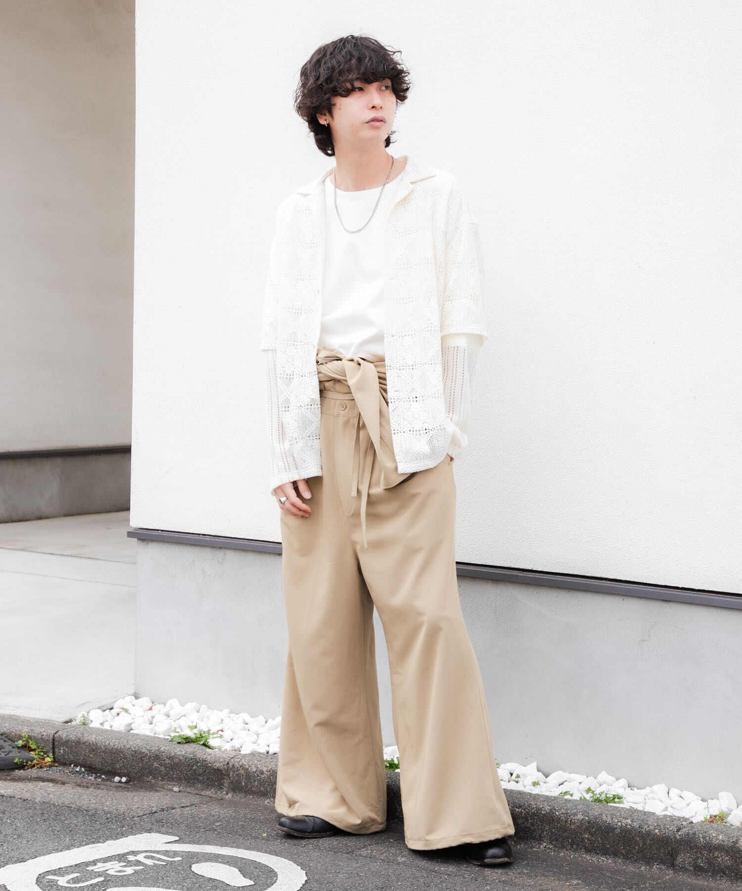 SENSE OF PLACE by URBAN RESEARCH「ベルトテッドジャンプスーツ」|オールインワン|