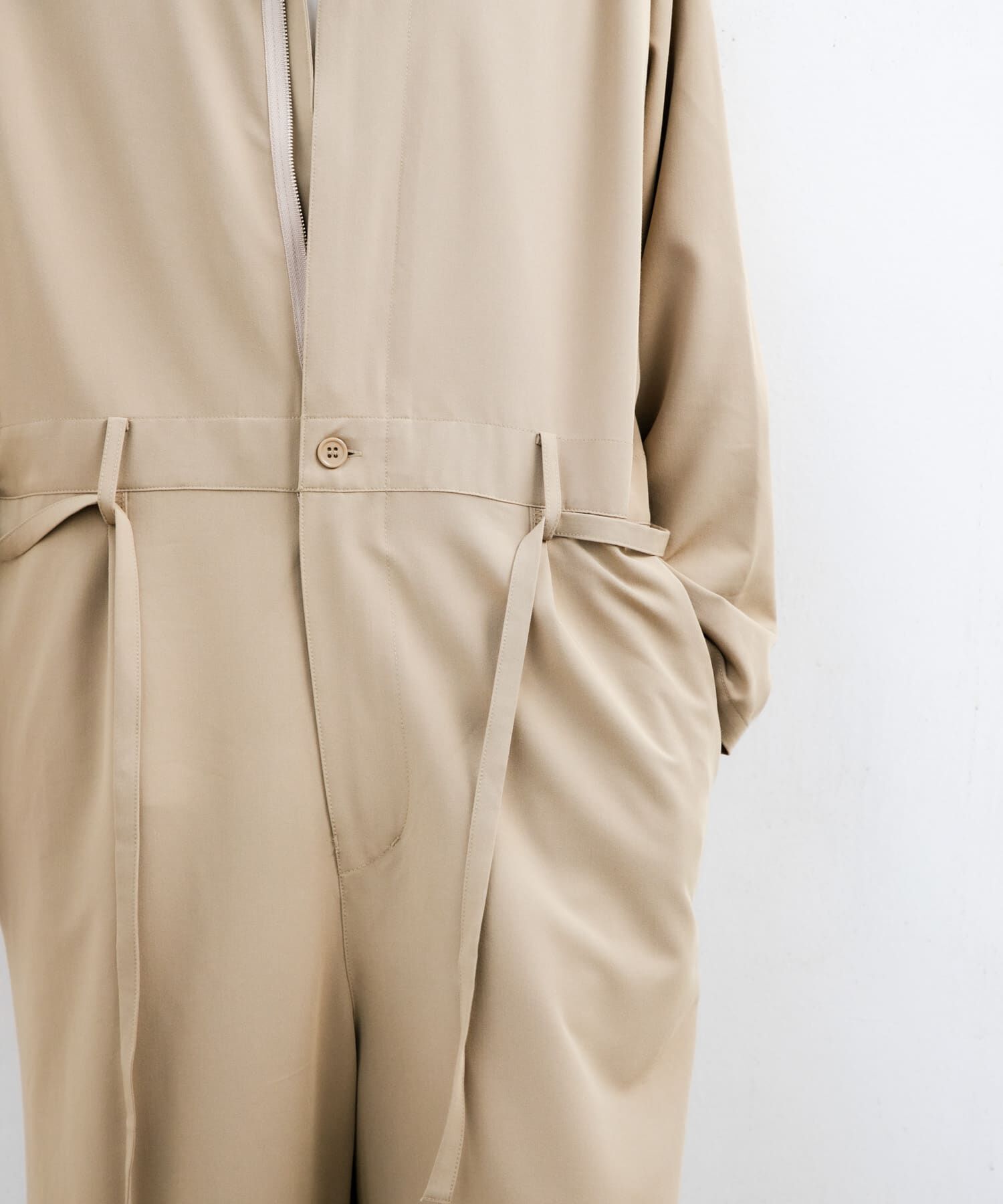 SENSE OF PLACE by URBAN RESEARCH「ベルトテッドジャンプスーツ」|オールインワン|