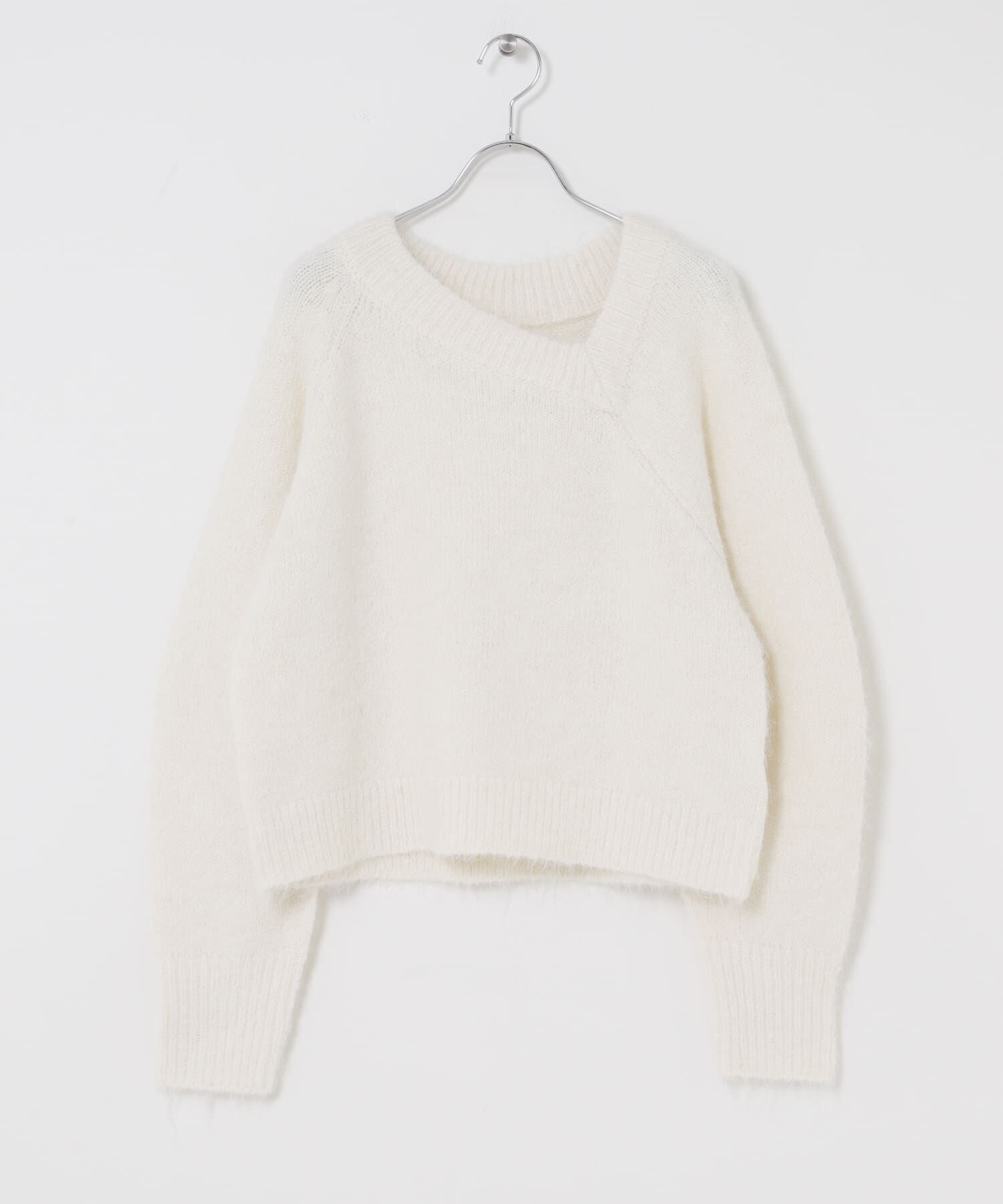 SENSE OF PLACE by URBAN RESEARCH「アシメネックニット」|ニット・セーター|