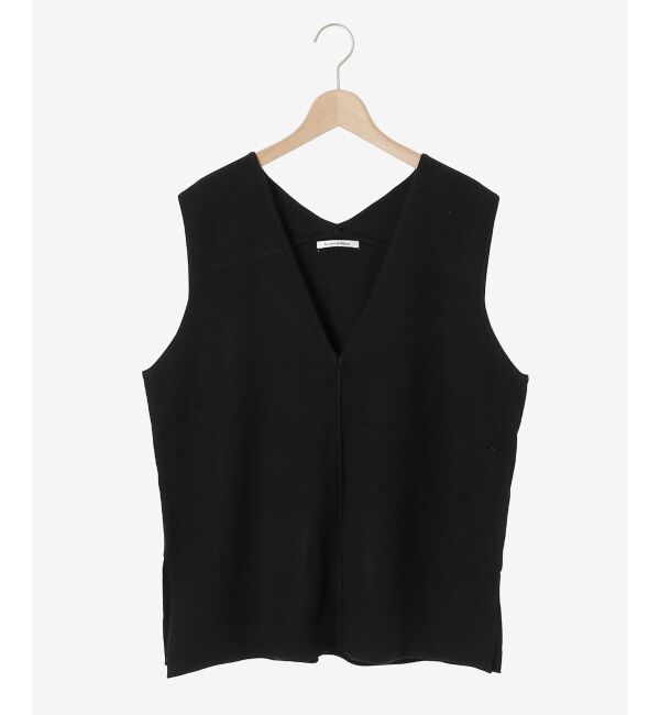 le.coeur blanc「ハーフミラノリブニットベスト」|ニット・セーター|