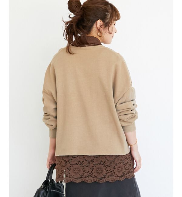  「ヴィンテージ裏毛ショートプルオーバー」|Tシャツ・カットソー|