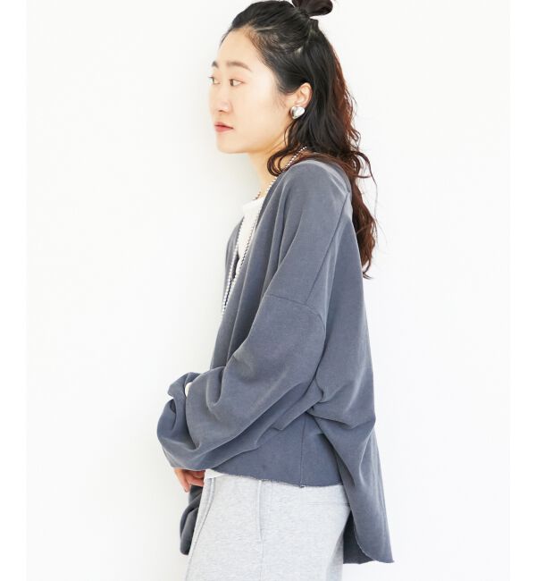  「ヴィンテージ裏毛ショートプルオーバー」|Tシャツ・カットソー|