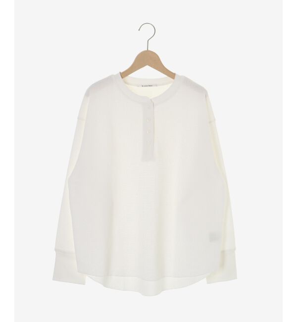  「サーマル裾ラウンドプルオーバー」|Tシャツ・カットソー|