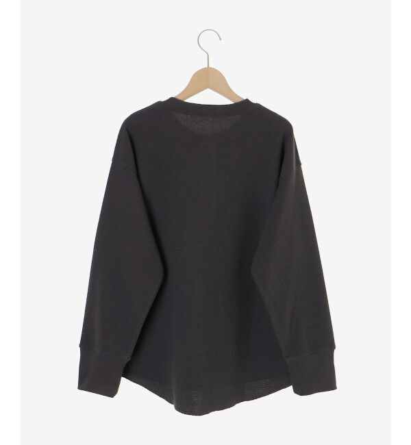  「サーマル裾ラウンドプルオーバー」|Tシャツ・カットソー|