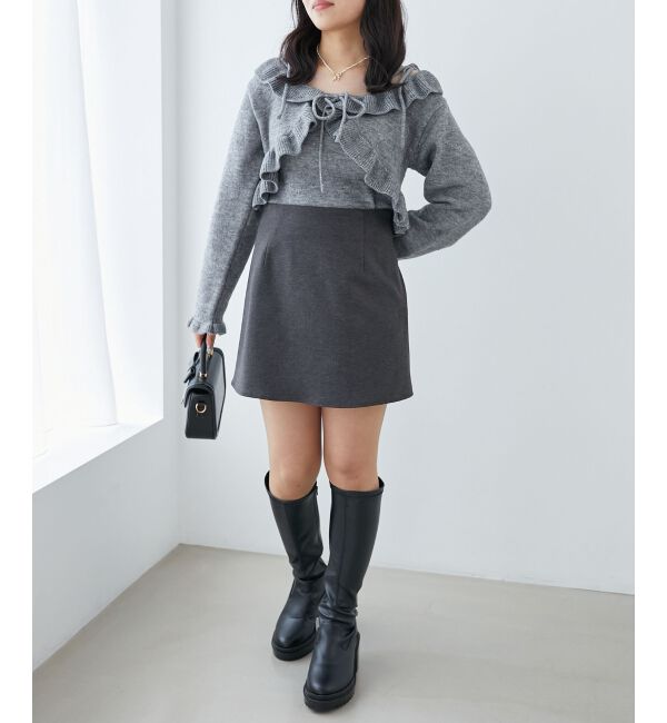 MAJESTICLEGON「アソートミニスカパン」|スカート|