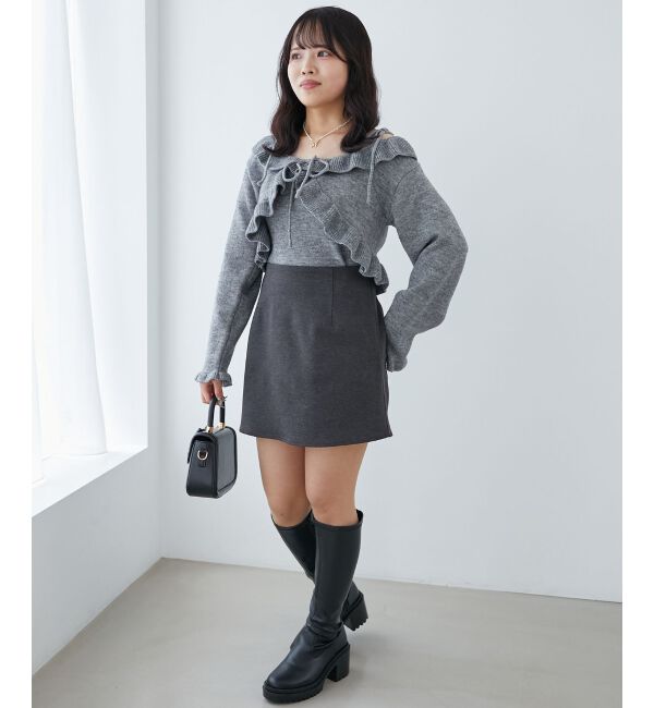 MAJESTICLEGON「アソートミニスカパン」|スカート|