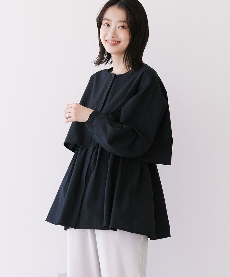 AMERICAN HOLIC「サッカーティアードロングブラウス/チュニック」|シャツ・ブラウス|