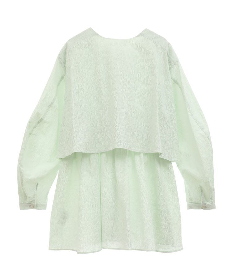 AMERICAN HOLIC「サッカーティアードロングブラウス/チュニック」|シャツ・ブラウス|