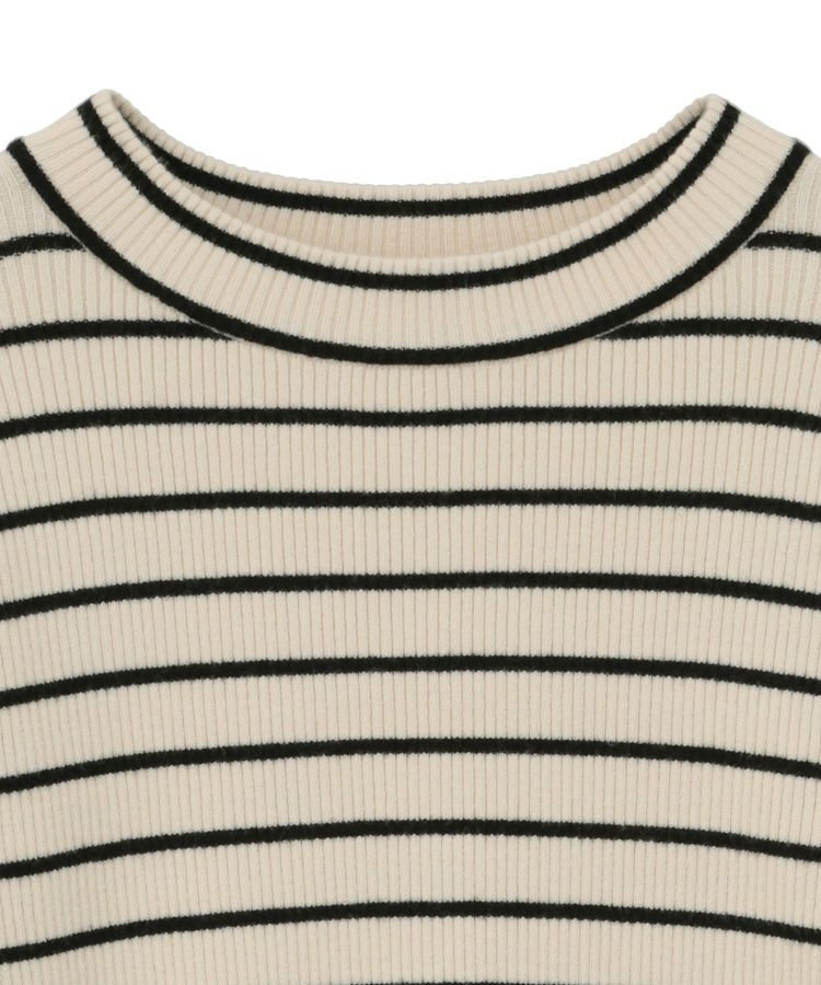 Green Parks「ラメライン入りリブニットプルオーバー」|ニット・セーター|