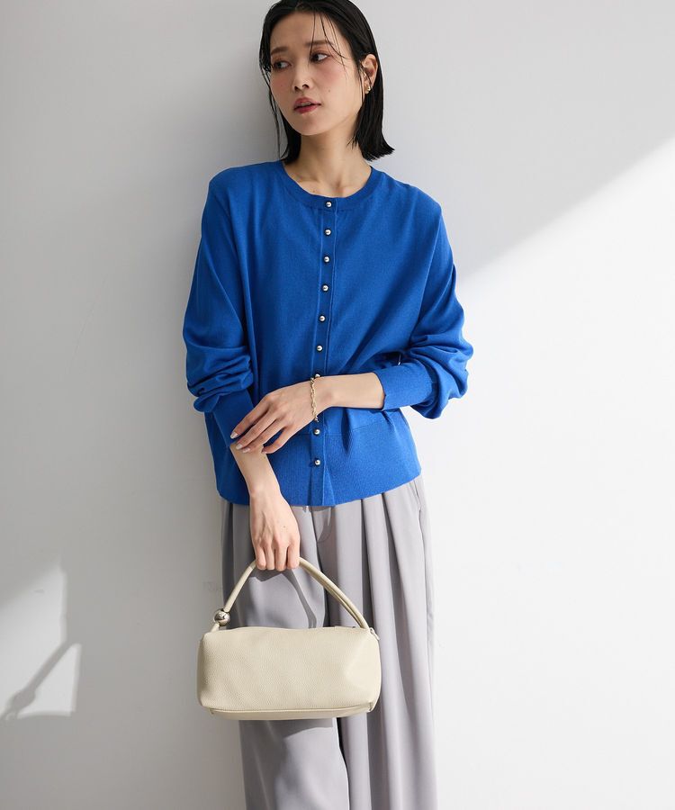 Green Parks「金釦コンパクトニットカーディガン」|カーディガン|