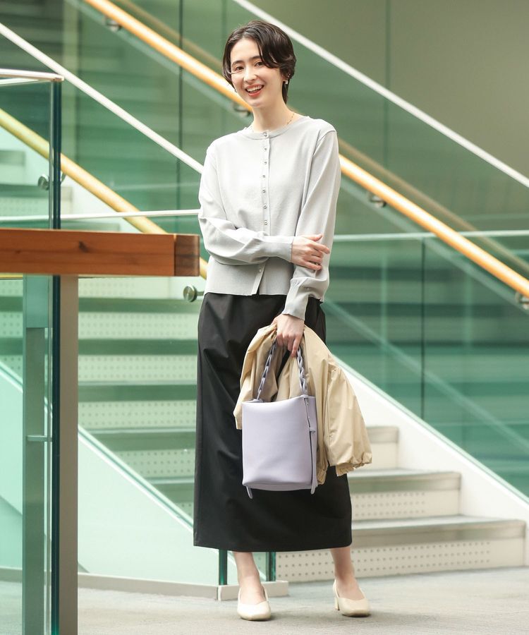 Green Parks「金釦コンパクトニットカーディガン」|カーディガン|