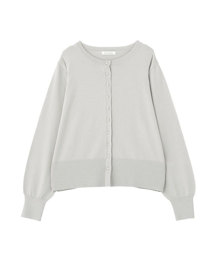 Green Parks「金釦コンパクトニットカーディガン」|カーディガン|