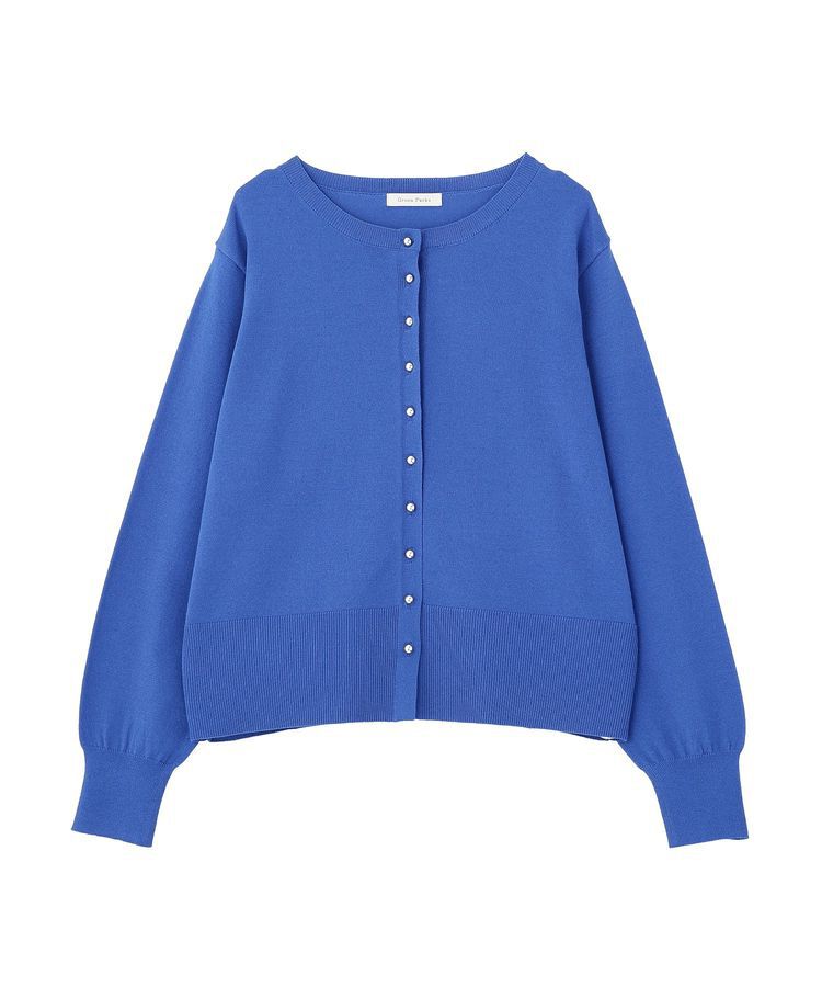 Green Parks「金釦コンパクトニットカーディガン」|カーディガン|