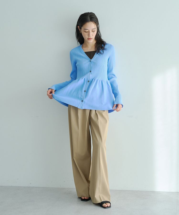 YECCA VECCA「メタルホックワイドパンツ」|その他|