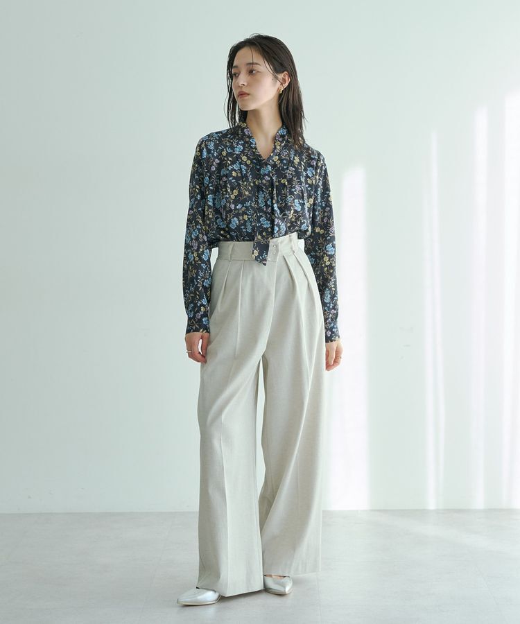 YECCA VECCA「メタルホックワイドパンツ」|その他|