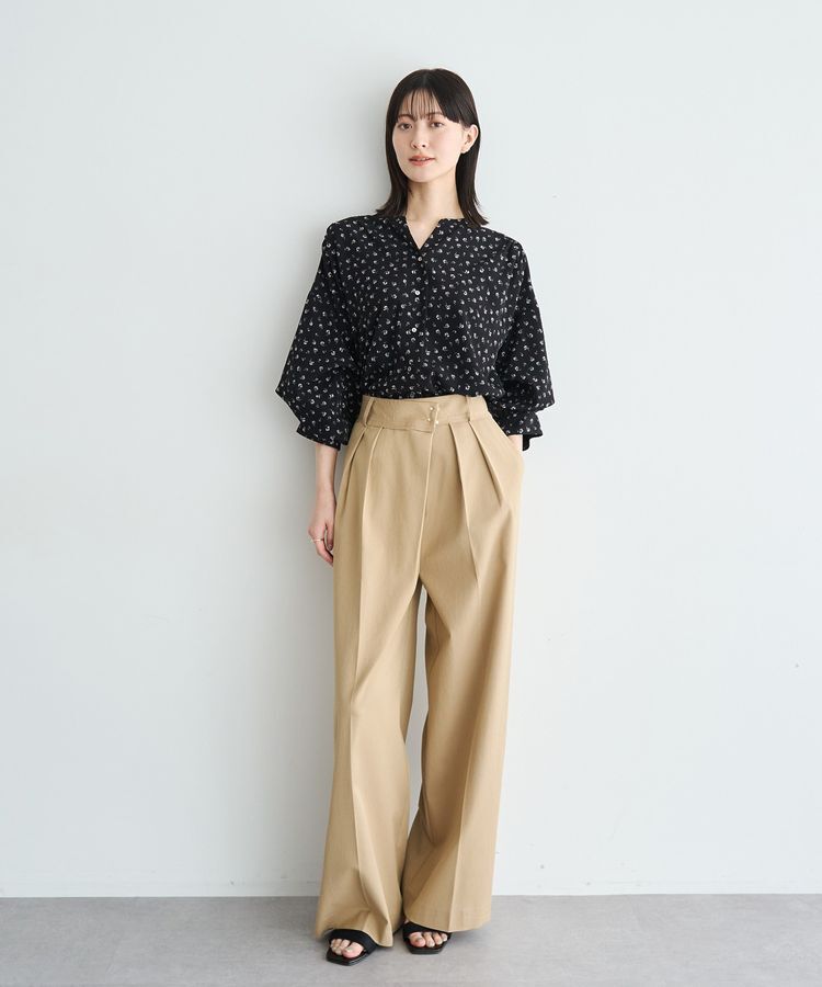 YECCA VECCA「メタルホックワイドパンツ」|その他|