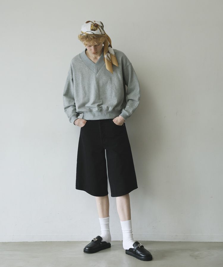 GARAGE OF GOOD CLOTHING「【日本製】ELIZABETH Vネックロゴプルオーバー」|Tシャツ・カットソー|