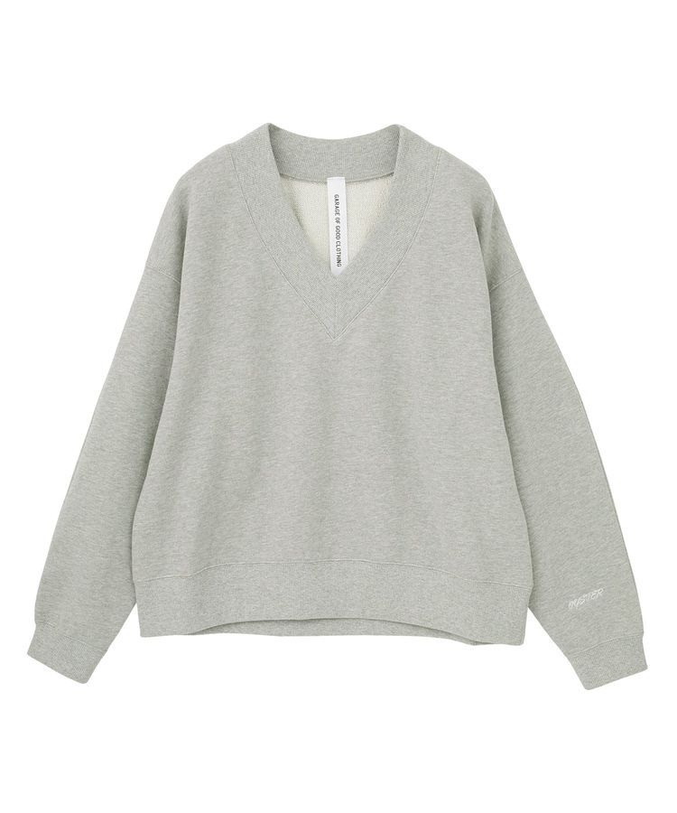 GARAGE OF GOOD CLOTHING「【日本製】ELIZABETH Vネックロゴプルオーバー」|Tシャツ・カットソー|
